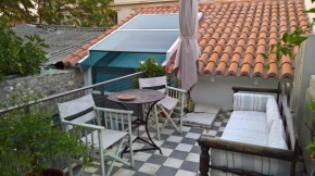 Under the Acropolis, tiny room, big terrace